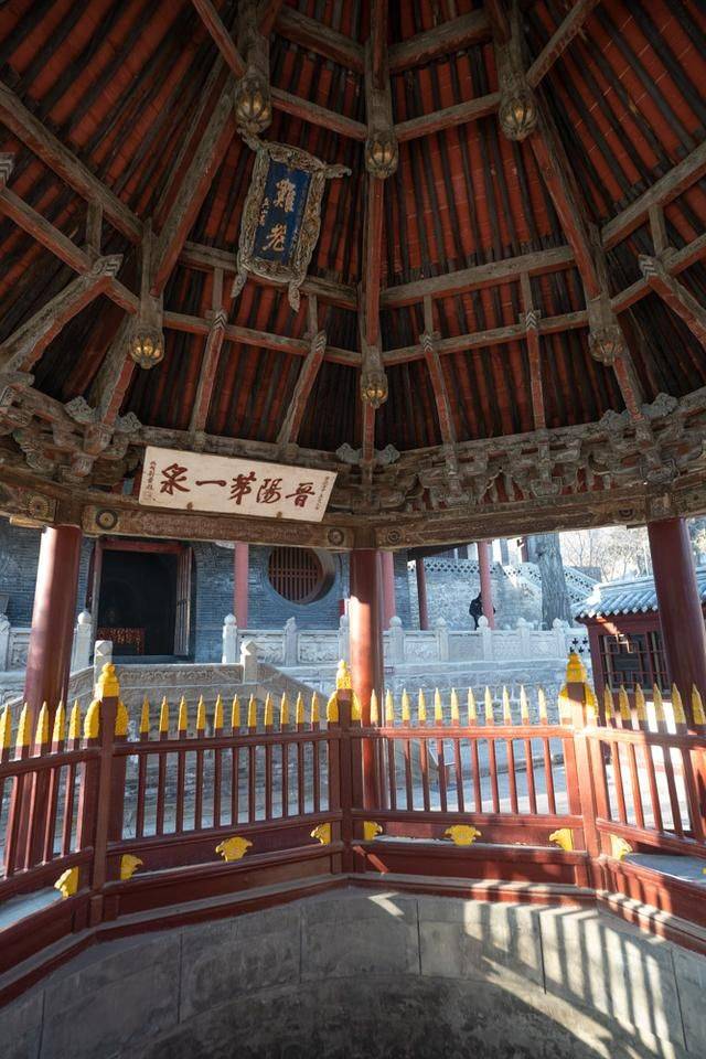 太原奇观之一,晋祠晋阳第一泉,冬天都不结冰8