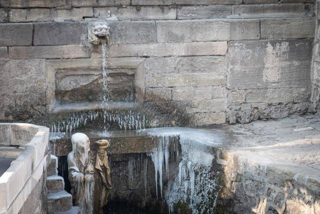 太原奇观之一,晋祠晋阳第一泉,冬天都不结冰17