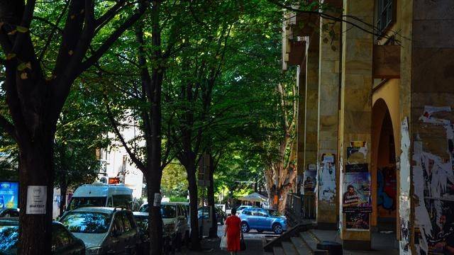 原创 多彩第比利斯,吃的超廉价的樱桃,漫步古老公元四世纪都市11