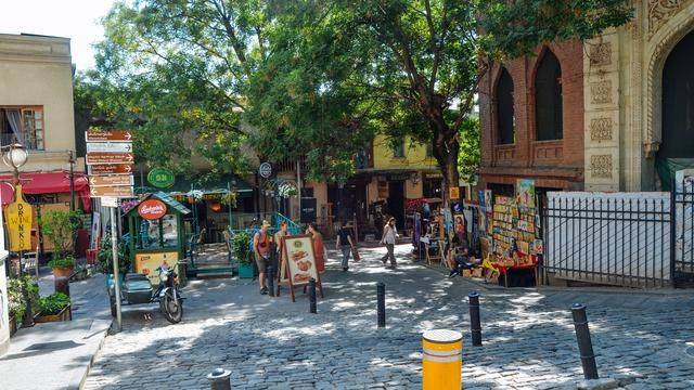 原创 多彩第比利斯,吃的超廉价的樱桃,漫步古老公元四世纪都市16