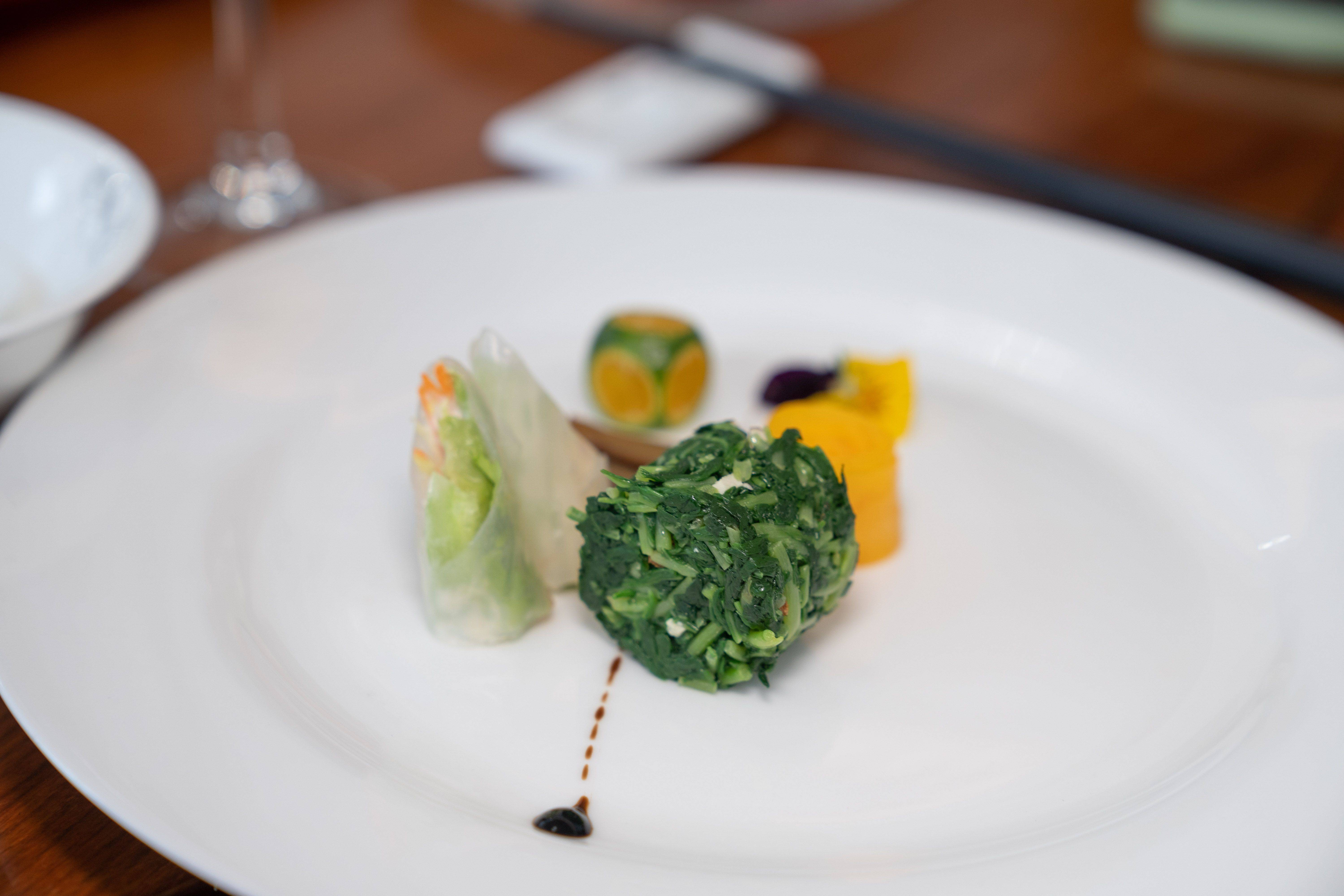 绍兴柯桥大香林·兜率天素菜,吃了后舌尖都升华了,还不快点来尝9