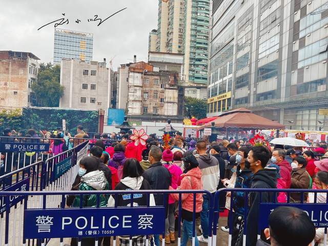 原创 外地人留在广州过年是什么感觉?初一早起去拜佛,充满浓浓的年味9
