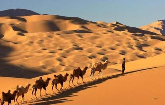 原创 探秘中国一处奇特的沙漠,竟有湖泊百多个,这水是从哪里来的?1