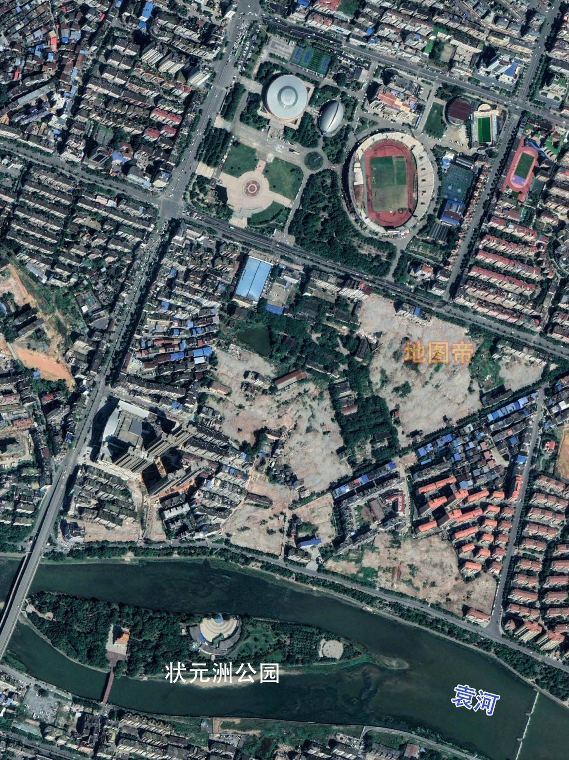 原创 江西宜春地图像螃蟹,为何市中心在一只脚上?6