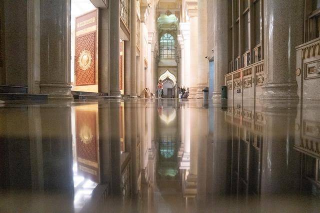 沙甸清真大寺,气势磅礴,仿佛来到了外国3