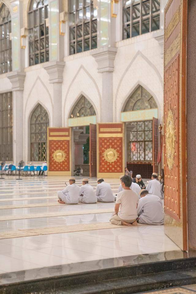 沙甸清真大寺,气势磅礴,仿佛来到了外国9