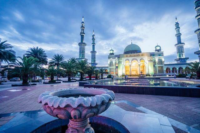 沙甸清真大寺,气势磅礴,仿佛来到了外国20