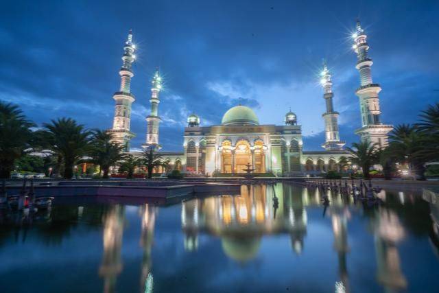 沙甸清真大寺,气势磅礴,仿佛来到了外国21