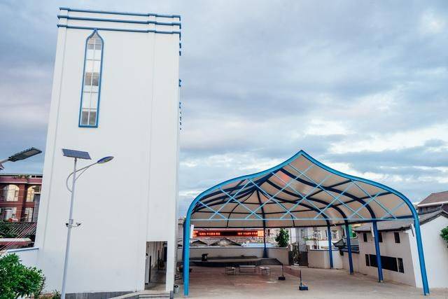 沙甸清真大寺,气势磅礴,仿佛来到了外国28