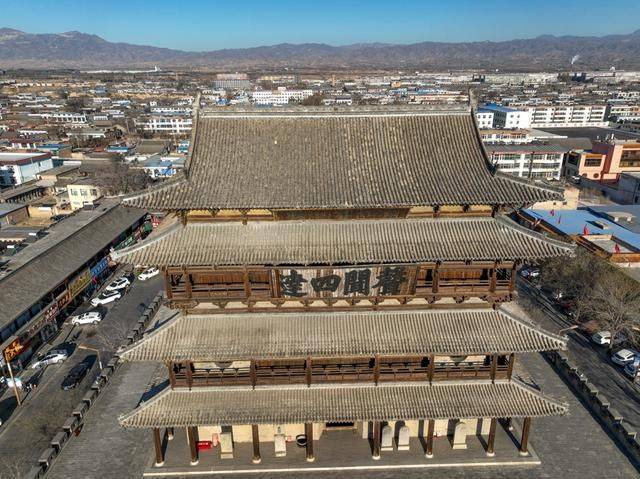 绝美!山西一个小县城还保留了如此大的城门楼,太了不起了1