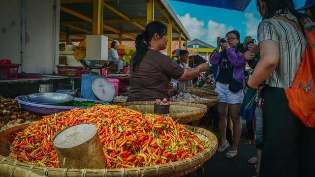 印尼都推荐旅游的菜市场，蟒蛇蝙蝠一样不少，你想来挑战一下吗24