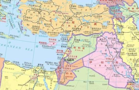 原创 戈兰高地的黑门山被称为“中东水塔”，山顶积雪终年不化2