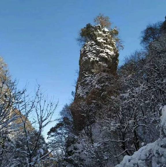 原创 洛阳又一处适合冬游的地方，这个刚满一岁的4A级景区，北国雪乡8