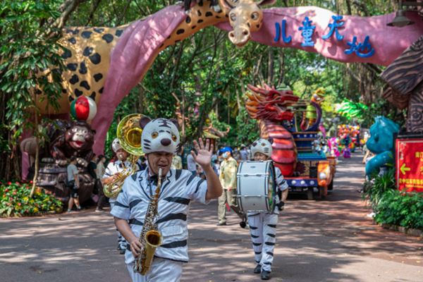 广州长隆野生动物园孩子可以体验的项目3