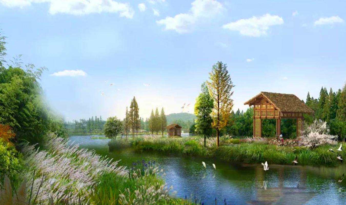 原创 连云港在建一座湿地公园,曾经这里是采矿区,面积为73.3公顷1