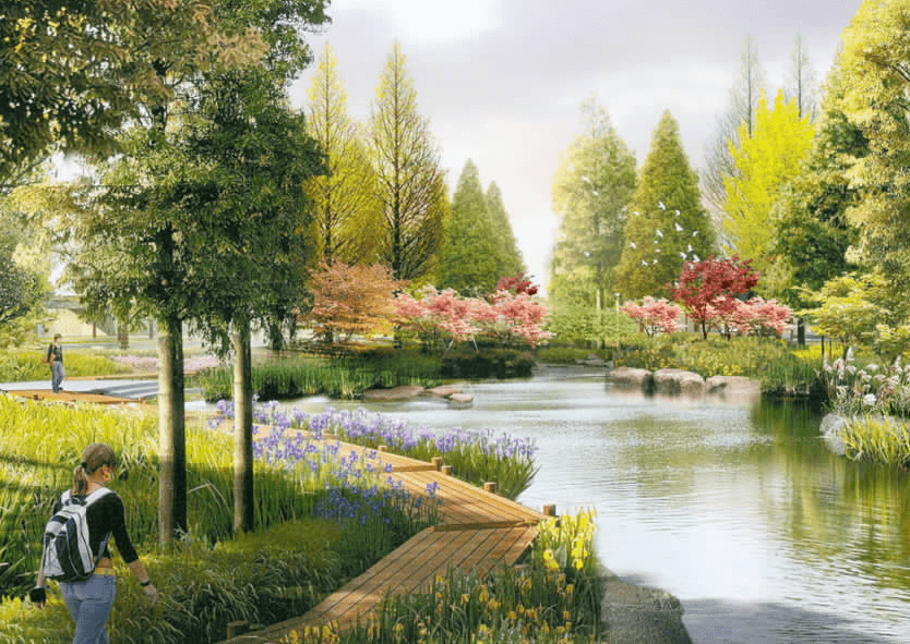 原创 武汉一公园未开先火，投资20亿占地49公顷，未来或成地区名片2