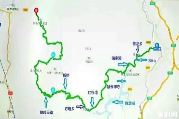 皖南川藏线自驾地图 怎么导航去2