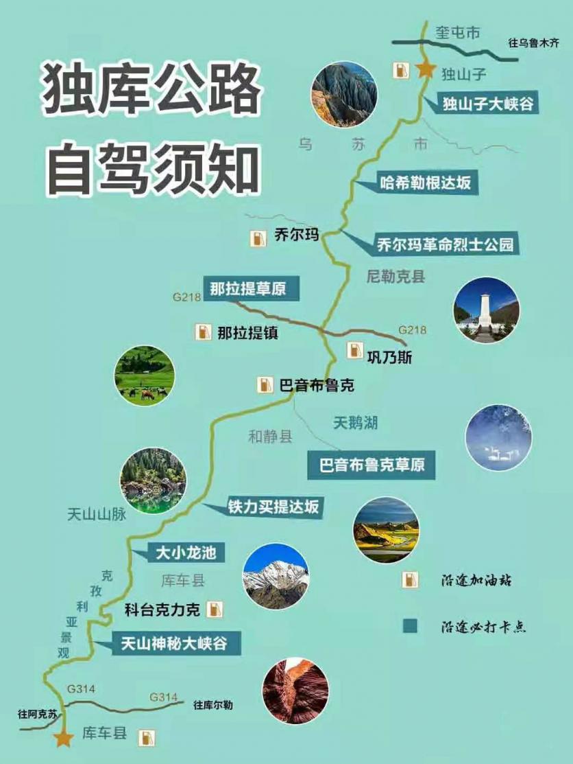 独库公路自驾游攻略 最佳路线图、详细介绍、住宿和费用问题等一文解决3