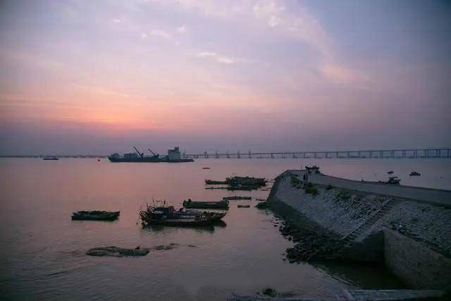 泉州石狮千年古渡口,风景美得让人陶醉,是赏落日的好去处1