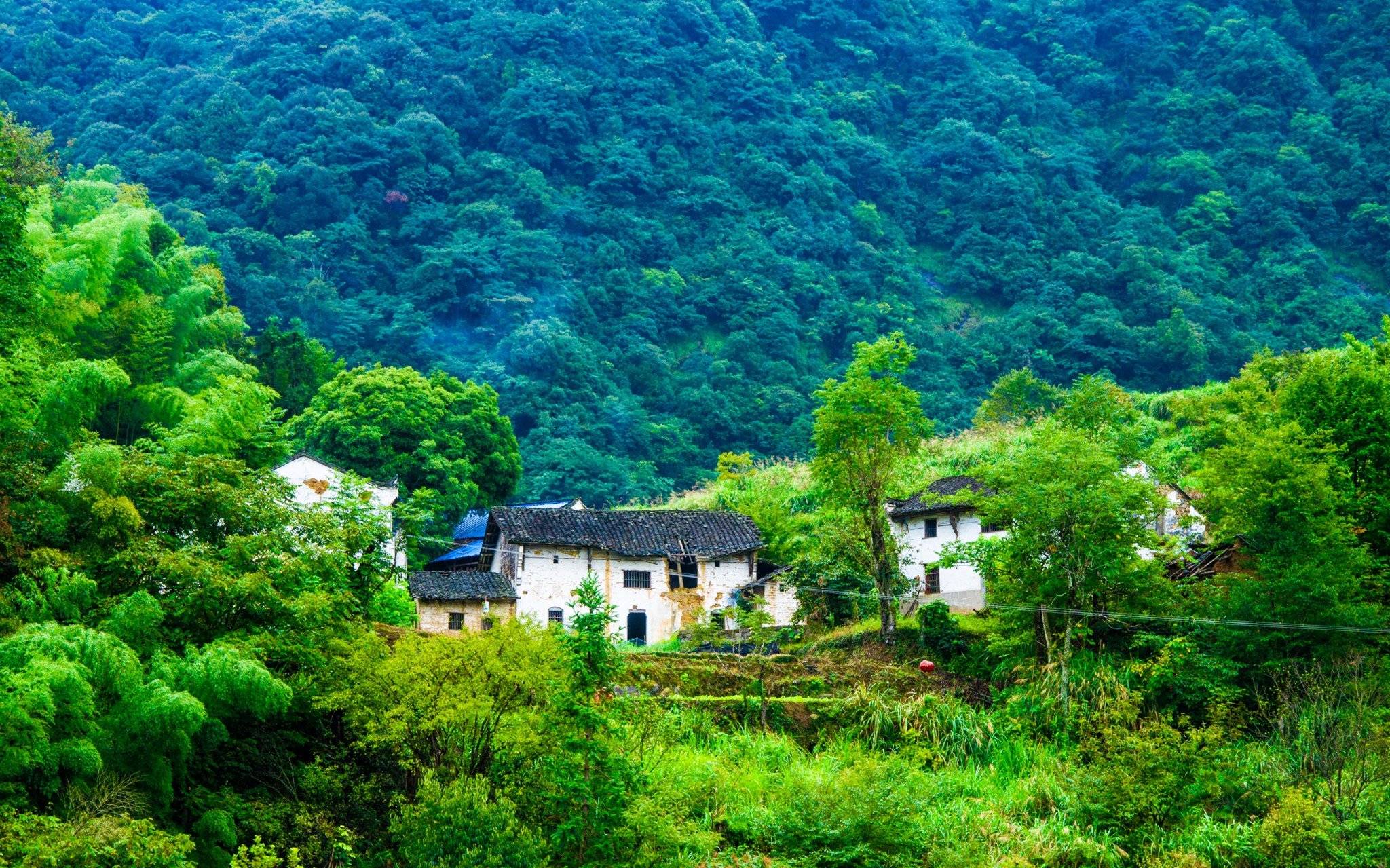 隐于安徽深山之中的百年古村,犹如世外桃源,至今鲜为人知1