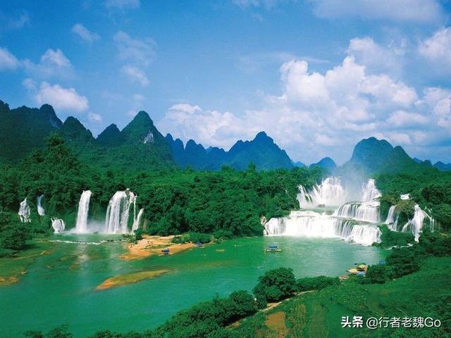 地理位置,德天大瀑布旅游攻略!3