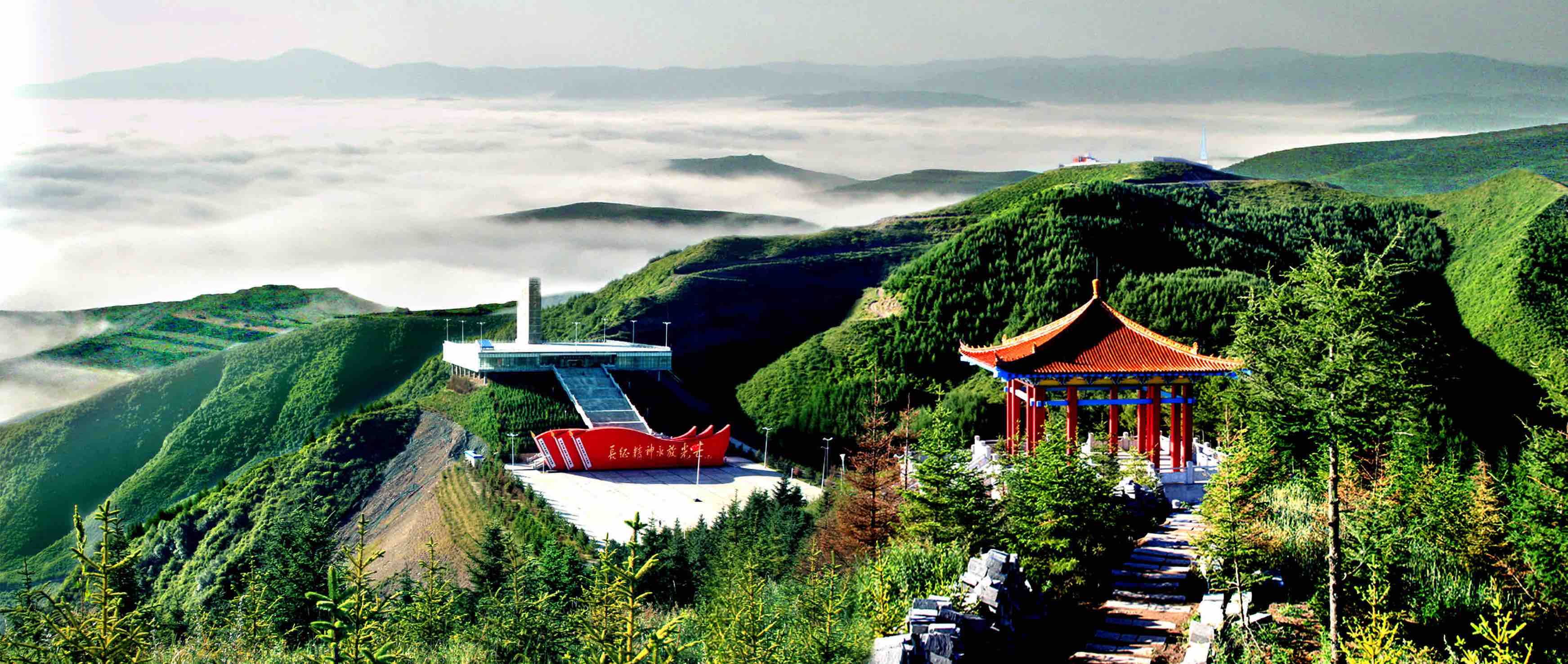 宁夏举办“重走长征路 奋进新时代”红色旅游踩线活动1