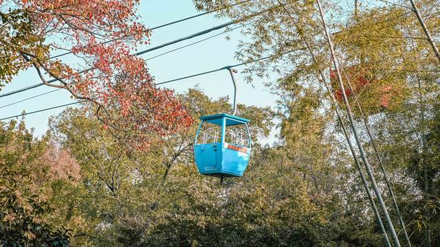 原创 无锡锡惠索道，惠山最高峰海拔达到三百多米，游客可以自由下山7