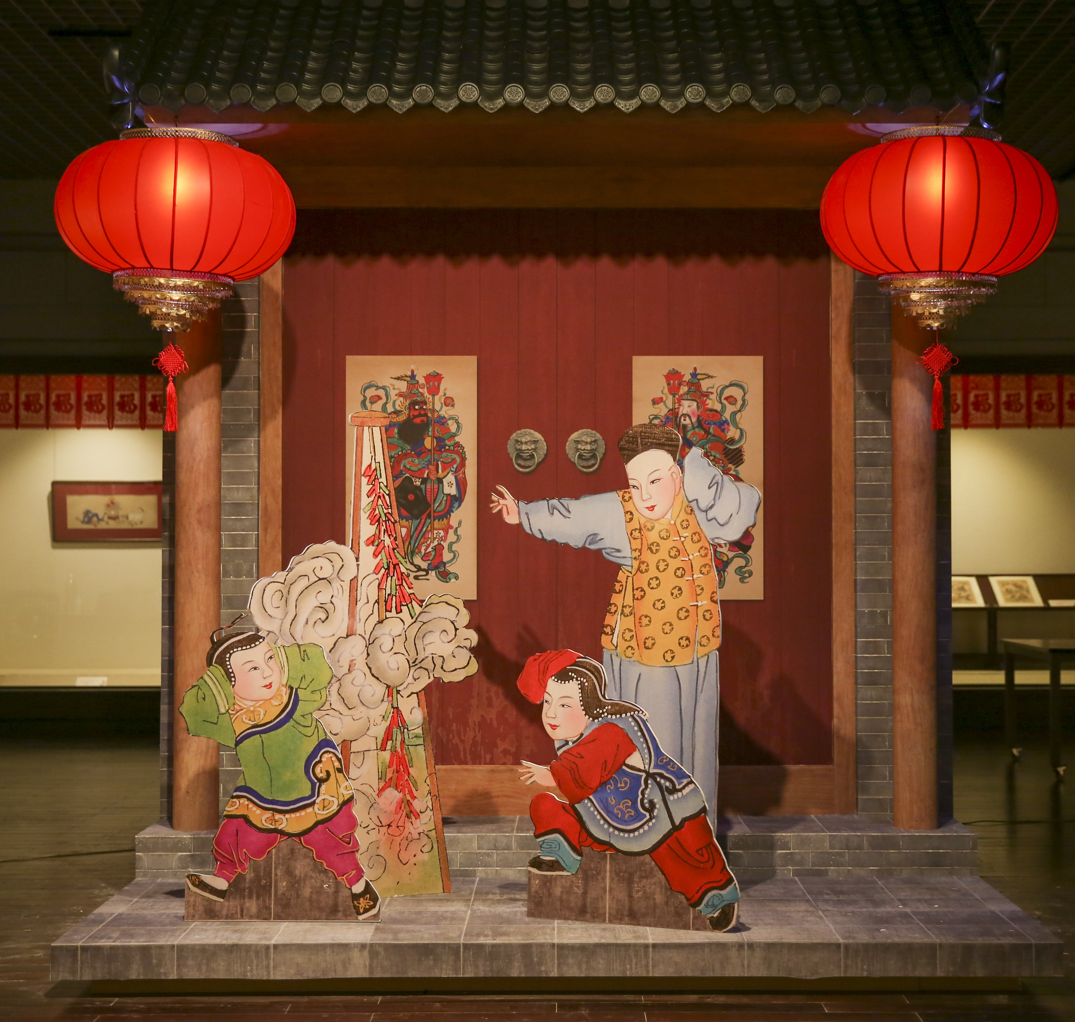 “杨柳青青话年画”展在山西博物院开展1