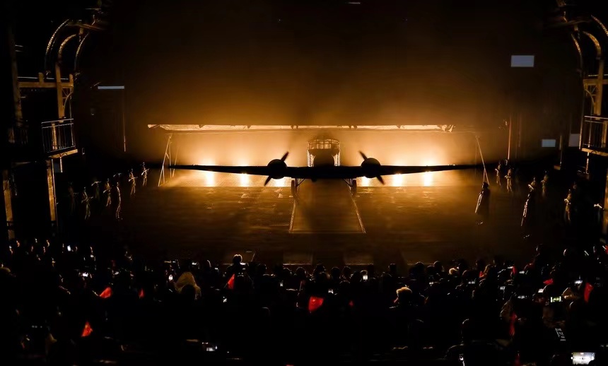 阔别132天 《12·12》西安事变实景影画剧重新亮相3