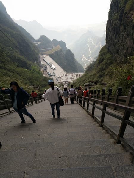 春天游玩张家界天门山7