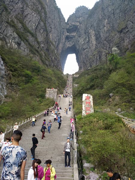 春天游玩张家界天门山8