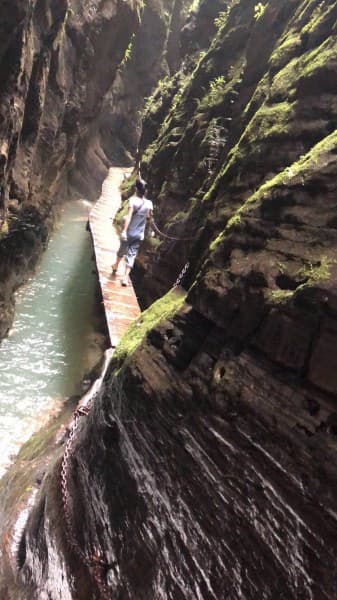 我的湘西坐龙峡历险记3