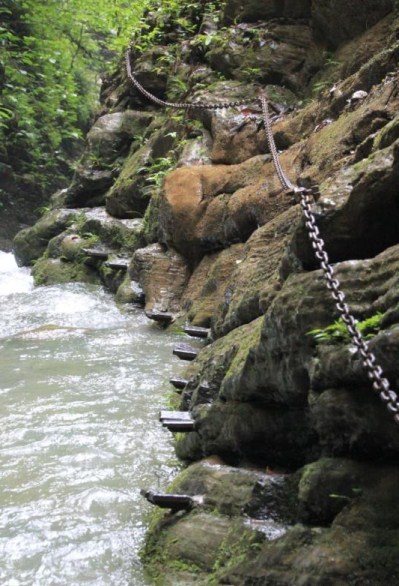 湘西旅游体验最好的三大景区之坐龙峡探险4