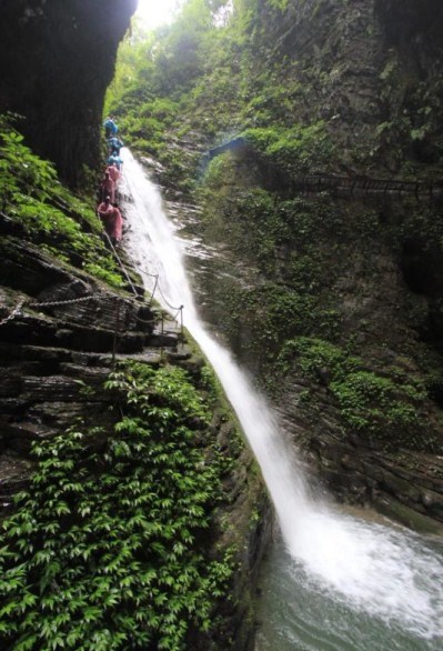 湘西旅游体验最好的三大景区之坐龙峡探险5