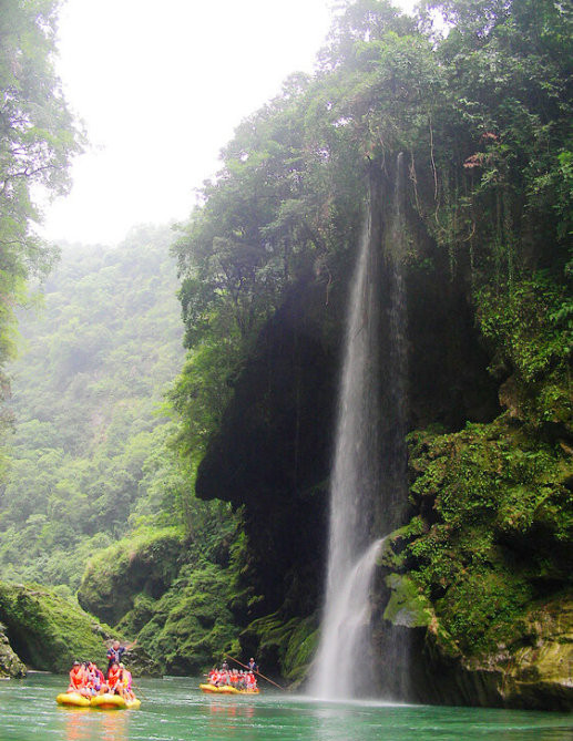 湘西旅游体验最好的三大景区之猛洞河漂流4