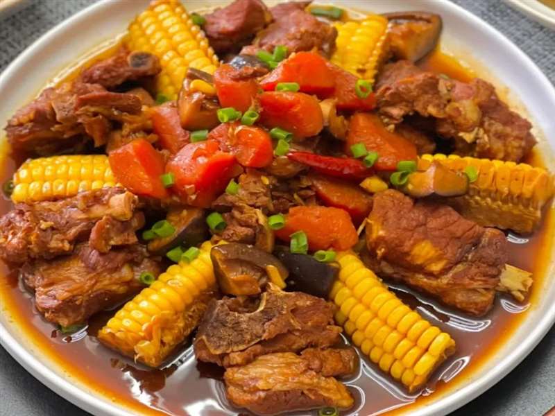 给父母做的饭菜最幸福(7菜1汤做法流程好吃好看又下饭)5